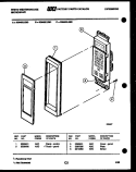 BODY PARTS Diagram and Parts List for KM485LXMD2  Frigidaire Microwave