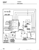 WIRING DIAGRAM Diagram and Parts List for WAC083W7A5  Frigidaire Air Conditioner