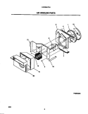 Part Location Diagram of 309631506 Frigidaire MOTOR-FAN