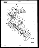 ICE DISPENSER Diagram and Parts List for GRS26WRAW0  Gibson Refrigerator