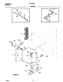 SYSTEM Diagram and Parts List for GFC13M0HW0  Gibson Freezer