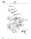CONTROLS Diagram and Parts List for FRS22XGCD2  Frigidaire Refrigerator