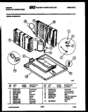 SYSTEM PARTS Diagram and Parts List for GAC054P7A1  Gibson Air Conditioner