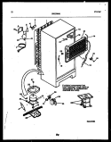 SYSTEM AND AUTOMATIC DEFROST PARTS Diagram and Parts List for ATL/ATN130WK1  Frigidaire Refrigerator