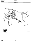CONTROL PARTS Diagram and Parts List for GAL106F1A3  Gibson Air Conditioner