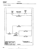 WIRING DIAGRAM Diagram and Parts List for FEF311SAWG  Frigidaire Range
