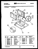 UNIT PARTS Diagram and Parts List for MH418J2SA  Kelvinator Air Conditioner