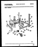 POWER DRY AND MOTOR PARTS Diagram and Parts List for SU182NXR2  Frigidaire Dishwasher