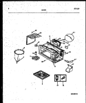 WRAPPER AND BODY PARTS Diagram and Parts List for 56-3272-10-01  Tappan Microwave