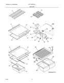 Part Location Diagram of 240350674 Frigidaire GLASS-SHELF