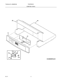 Part Location Diagram of 316576625 Frigidaire CONTROLLER
