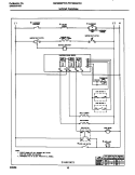 WIRING DIAGRAM Diagram and Parts List for FEF353BFDC  Frigidaire Range