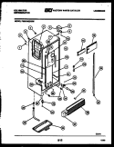 CABINET PARTS Diagram and Parts List for FMW240EN3D  Kelvinator Refrigerator