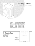 COVER Diagram and Parts List for FAQE7077KR0  Frigidaire Dryer