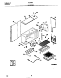 UPPER BODY Diagram and Parts List for TEO356BCDD  Tappan Range
