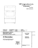 COVER Diagram and Parts List for GSE3WZBCB  Frigidaire Range