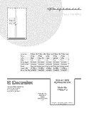 COVER Diagram and Parts List for FRS6LF7JW0  Frigidaire Refrigerator