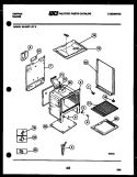 Part Location Diagram of 3017146 Frigidaire TOP BURNER LEFT REAR