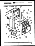 Part Location Diagram of 8047490 Frigidaire FRAME-FRONT