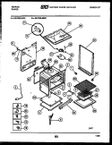 Part Location Diagram of 3131590 Frigidaire SHIELD-WALL REAR