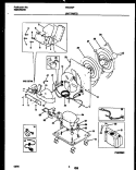 UNIT PARTS Diagram and Parts List for WED25P3  Frigidaire Dehumidifier