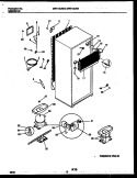SYSTEM AND AUTOMATIC DEFROST PARTS Diagram and Parts List for MRT15CRBZ1  Uni Refrigerator