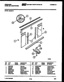 WINDOW MOUNTING PARTS Diagram and Parts List for A05LS1N1  Frigidaire Air Conditioner