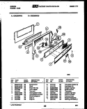 BACKGUARD Diagram and Parts List for CGC3S5WXC  Gibson Range