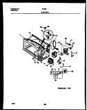 FUNCTIONAL PARTS Diagram and Parts List for 56-2251-10-03  Tappan Microwave