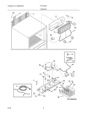 SYSTEM Diagram and Parts List for FRT15IB3AZ4  Frigidaire Refrigerator