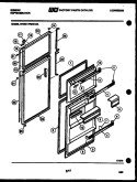 Part Location Diagram of 5303270439 Frigidaire RACK-DOOR