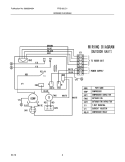 WIRING DIAGRAM Diagram and Parts List for FRS123LC12  Frigidaire Air Conditioner