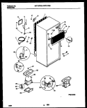 SYSTEM AND AUTOMATIC DEFROST PARTS Diagram and Parts List for MRT19TNBD0  Uni Refrigerator