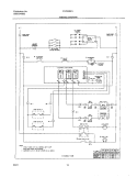 WIRING DIAGRAM Diagram and Parts List for FGFS68CJBA  Frigidaire Range