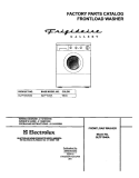 COVER Diagram and Parts List for GLTF1040AS0  Frigidaire Washer