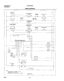 WIRING SCHEMATIC Diagram and Parts List for GSE3WZBCB  Frigidaire Range