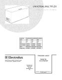 COVER Diagram and Parts List for CFC07M4AW5  Uni Freezer
