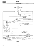 WIRING DIAGRAM Diagram and Parts List for WRT22NRCD0  Frigidaire Refrigerator
