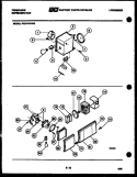 REFRIGERATOR CONTROL ASSEMBLY, DAMP Diagram and Parts List for FPCI19VFH0  Frigidaire Refrigerator