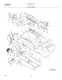 ICE CONTAINER Diagram and Parts List for FRS26RLECS0  Frigidaire Refrigerator