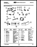 ICE MAKER INSTALLATION PARTS Diagram and Parts List for FPD17TLIFW3  Frigidaire Refrigerator