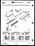 Part Location Diagram of 3204441 Frigidaire PANEL-BACK
