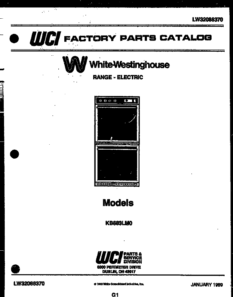 ELECTRICAL PARTS Diagram and Parts List for AC058K7B1  Frigidaire Air Conditioner