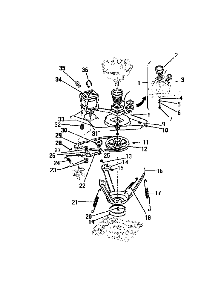 MOTOR, PULLEYS Diagram and Parts List for WDSCL5  Frigidaire Washer