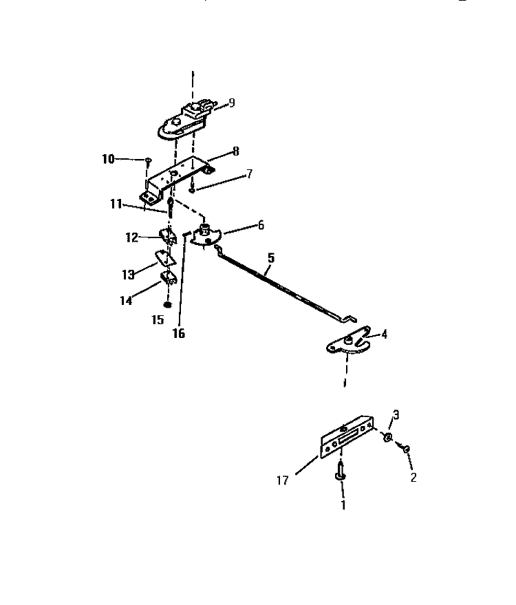 DOOR LATCH ASSEMBLY Diagram and Parts List for KF590HDH2  Frigidaire Wall Oven