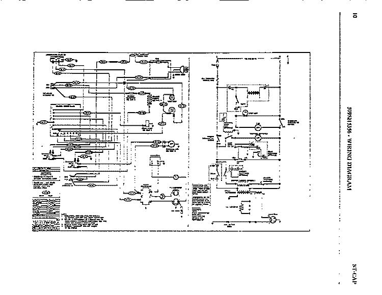 WIRING DIAGRAM Diagram and Parts List for MC850P2  Frigidaire Microwave