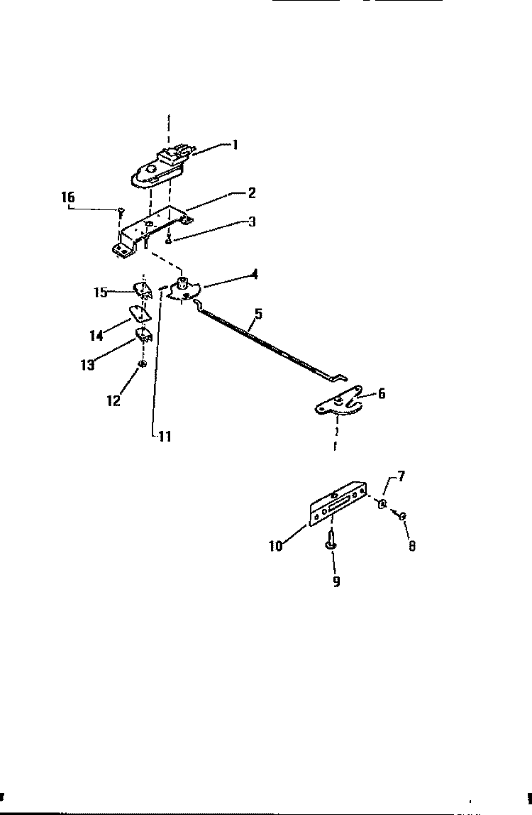DOOR LATCH ASSEMBLY Diagram and Parts List for KS970GKD1  Frigidaire Range