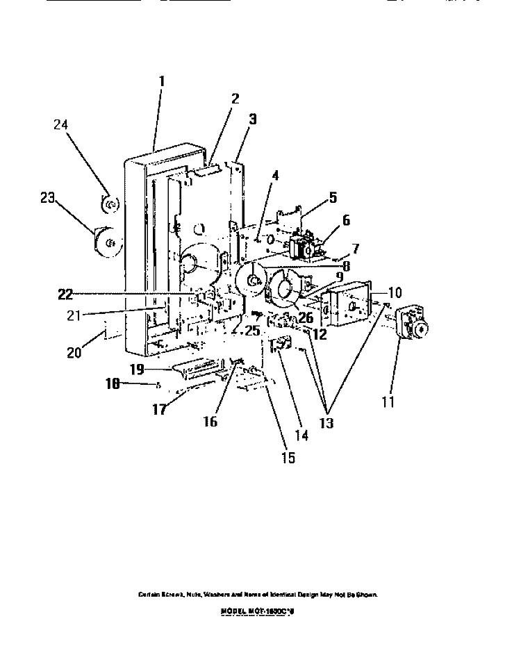 ELECTRICAL CONTROLS, PANEL, TRIM Diagram and Parts List for MC690C0  Frigidaire Microwave