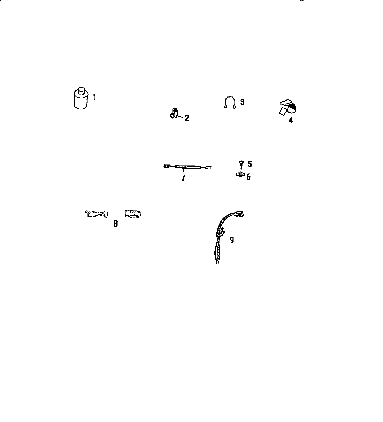 MISCELLANEOUS Diagram and Parts List for DE661JDH1  Frigidaire Dryer