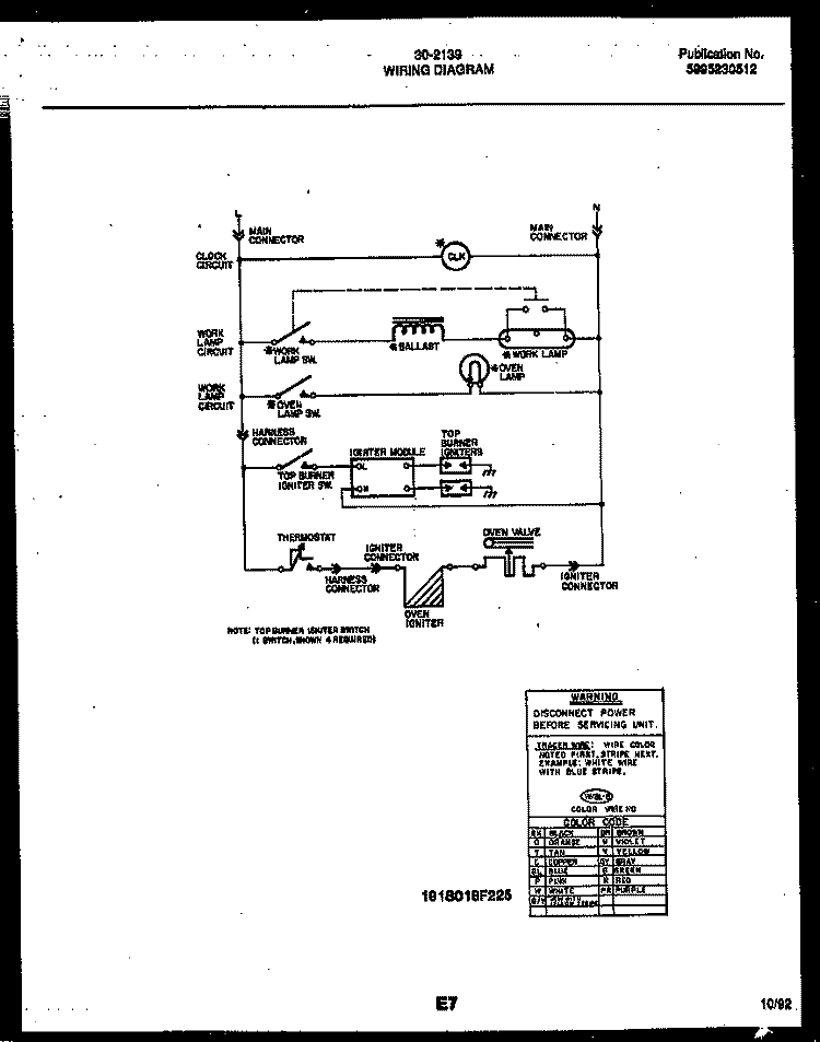 BODY PARTS Diagram and Parts List for 30-2272-23-01  Tappan Range